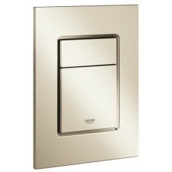 Grohe Skate Cosmopolitan Plaque De Commande WC 2 Boutons S-size Nickel - Nickel