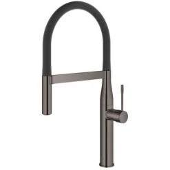 Grohe Essence Nouveau Robinet De Cuisine 1 Trou Avec Douchette Professionnelle Auto Avec Douchette Inverseur Hard Graphite - Hard Graphite -GROHE Soldes 69976577 4