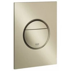 Grohe Nova Bouton De Commande WC S-size Nickel Brossé - Nickel Brossé -GROHE Soldes 69976593 2