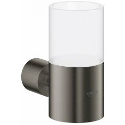 Grohe Atrio Porte-verre Brushed Hard Graphite - Brushed Hard Graphite -GROHE Soldes 69976663 2