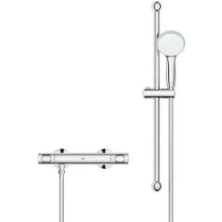 GROHE Precision Flow Mitigeur Thermostatique Douche 1/2" Avec Ensemble De Douche 10 GROHE Precision Flow Mitigeur Thermostatique Douche 1/2" Avec Ensemble De Douche -GROHE Soldes 70937493 4
