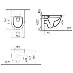 Grohe Pack WC Bâti Autoportant Rapid SL + WC Sans Bride Infinitio 2.0 Noir Mat + Abattant Softclose + Plaque Noir Mat 11 Grohe Pack WC Bâti Autoportant Rapid SL + WC Sans Bride Infinitio 2.0 Noir Mat + Abattant Softclose + Plaque Noir Mat -GROHE Soldes 72226411 5