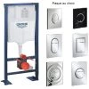 GROHE Bati Support Rapid SL Avec Plaque Commande, Plaque Commande Skate Air, Horizontal , Blanc Alpin 2 GROHE Bati Support Rapid SL Avec Plaque Commande, Plaque Commande Skate Air, Horizontal , Blanc Alpin -GROHE Soldes 7987787 1