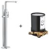 GROHE - Robinet De Baignoire Sur Pied Lineare Grohe + Livré Avec Corps Encastré -GROHE Soldes 8222253 1