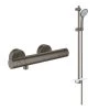 Grohe Set Mitigeur + Ensemble De Douche Graphite (SetGraphite1) 1 Grohe Set Mitigeur + Ensemble De Douche Graphite (SetGraphite1) -GROHE Soldes 8766162 1