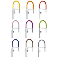 GROHE - GROHFlexx Bec De Cuisine Pour Essence Semi-pro, Jaune -GROHE Soldes 9388742 3