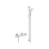 Grohe Grohtherm 800 Mitigeur Thermostatique Douche 1/2″ Avec Ensemble De Douche, Chromé (34566001) -GROHE Soldes 9486569 1