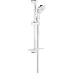 Grohe Tempesta Rustic 100 Ensemble Rail De Douche à 4 Jets, Chromé (27609001)
