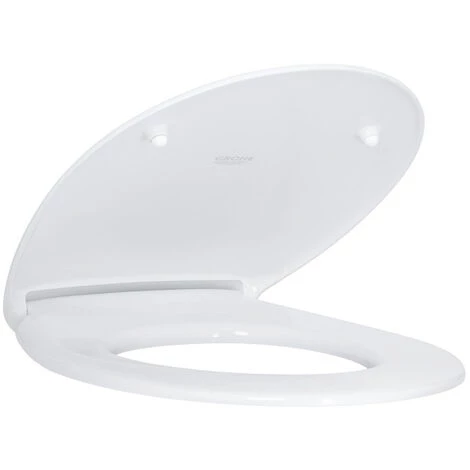 Grohe Bau Ceramic Siège Abattant WC, Blanc (39493000) 5 Grohe Bau Ceramic Siège Abattant WC, Blanc (39493000) – Image 3