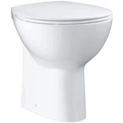 Grohe Bau Ceramic Siège Abattant WC, Blanc (39493000) 10 Grohe Bau Ceramic Siège Abattant WC, Blanc (39493000) -GROHE Soldes 9564384 4