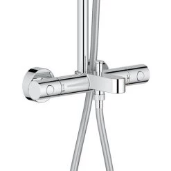 Grohe Tempesta Cosmopolitan System 210 Colonne De Douche Avec Thermostatique Bain/Douche, Chromé (26223001) -GROHE Soldes 9689669 4