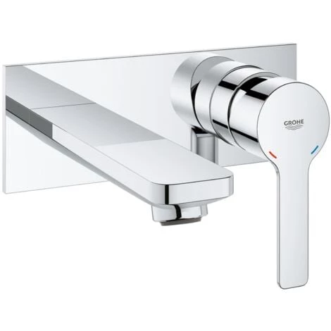 GROHE Mitigeur Mural Lavabo Lineare Taille M, Chrome 3 GROHE Mitigeur Mural Lavabo Lineare Taille M, Chrome