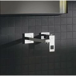GROHE Mitigeur Mural Lavabo Eurocube Taille M 10 GROHE Mitigeur Mural Lavabo Eurocube Taille M -GROHE Soldes 9757592 4