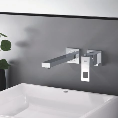 GROHE Mitigeur Mural Lavabo Eurocube Taille M 7 GROHE Mitigeur Mural Lavabo Eurocube Taille M – Image 5